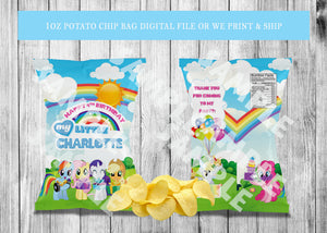 Chip Bags Birthday or Baby Shower - Digital ONLY (Please Read Item Description)