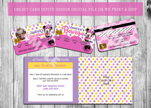 Digital Credit Card Invitations