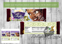 Load image into Gallery viewer, Princess and the Frog Candy Bar Wrapper
