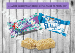 Rice Krispies Treats Wrappers Birthday or Baby Shower - Digital ONLY (Please Read Item Description)