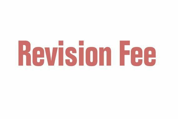Revision Fee