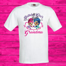 Load image into Gallery viewer, Shimmer and Shine Birthday T-Shirts (Design Only No Prints)
