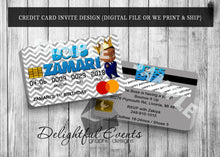 Load image into Gallery viewer, Digital Credit Card Invitations