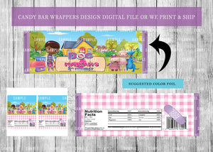 Candy Bar Wrappers Birthday or Baby Shower - Printed ONLY (Please Read Item Description)