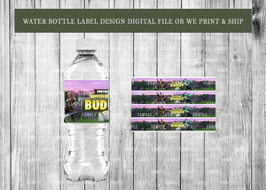 Water Bottle Labels Birthday or Baby Shower - Printed ONLY (Please Read Item Description)