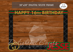 Digital Selfie Frames