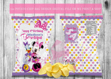 Load image into Gallery viewer, Minnie Mouse Bowtique Chip Bags