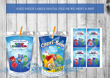 Load image into Gallery viewer, PJ Masks Juice Pouch Labels