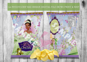 Princess and the Frog Chip Bags