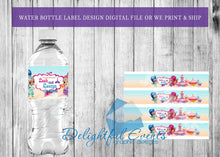 Load image into Gallery viewer, Shimmer and Shine Water Bottle Labels