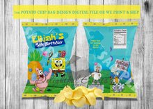 Load image into Gallery viewer, SpongeBob Chip Bags