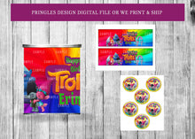 Load image into Gallery viewer, Pringles Labels and Tops Birthday or Baby Shower - Printed ONLY (Please Read Item Description)
