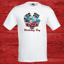 Load image into Gallery viewer, Cars Birthday Shirt - Dad